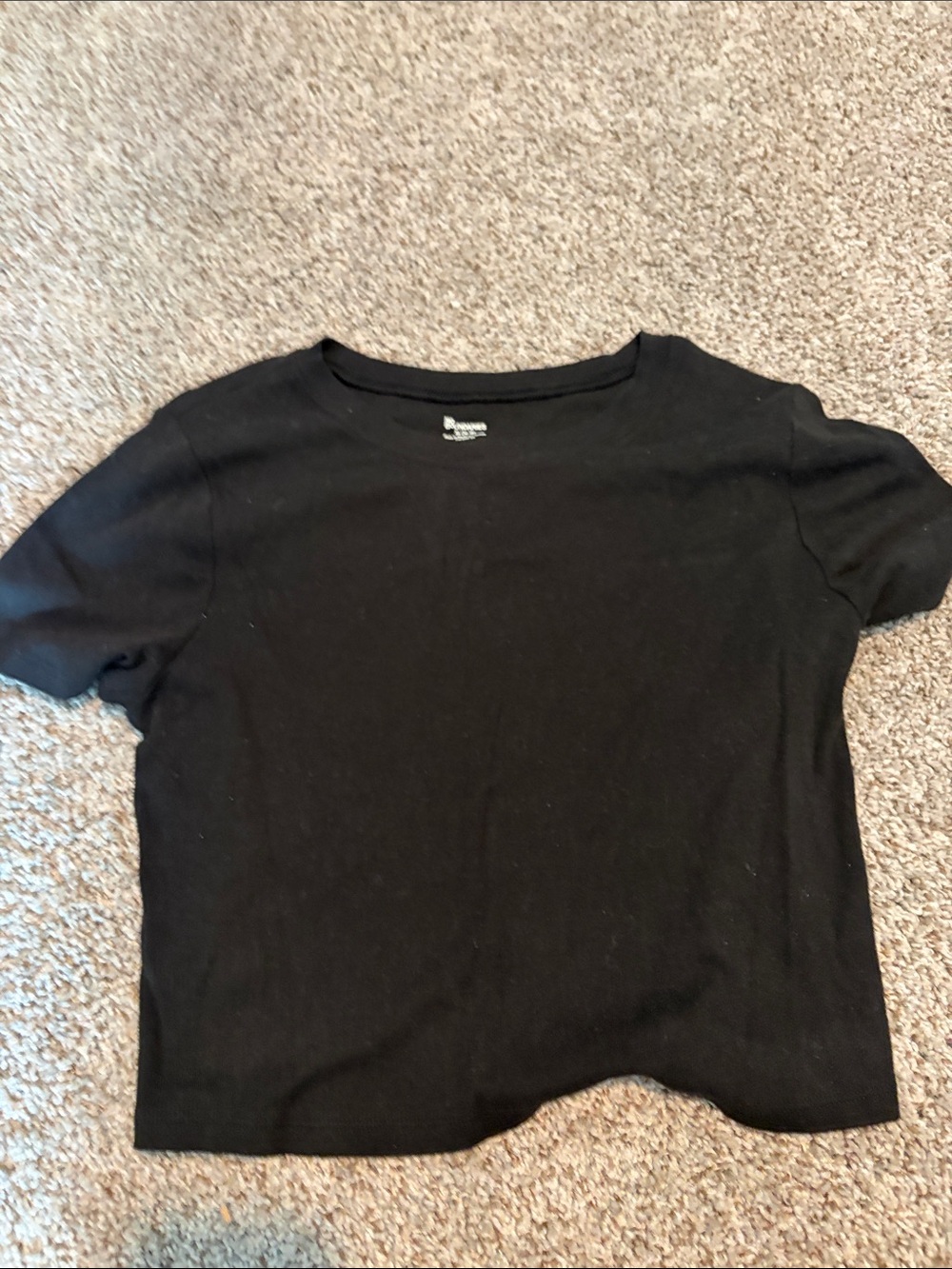 No Boundaries Black Crop Top